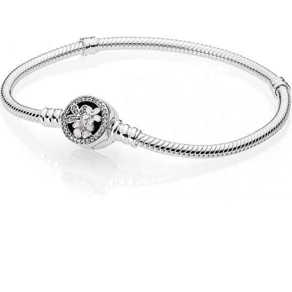 Pandora Jewelry Pandora Sterling Silver Charm Poetic Blooms